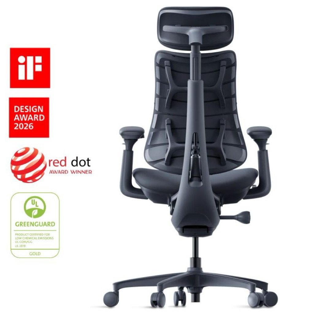 [Hoả Tốc] Ghế Công Thái Học LiberNovo Omni Dynamic SE - Standard - Pro, Mâm 48cm, Bảo Hành 5 năm