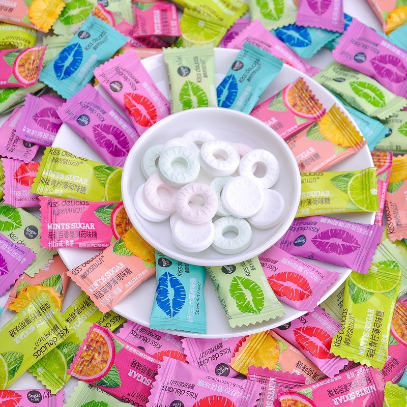 Đồ Ăn vặt Kẹo Hồ Lô Táo Gai và Dâu Tây, Snack Kẹo Trái Cây/Kẹo Bạc Hà/Kẹo Mút Chua Ngọt Ăn Vặt Nội Địa Trung