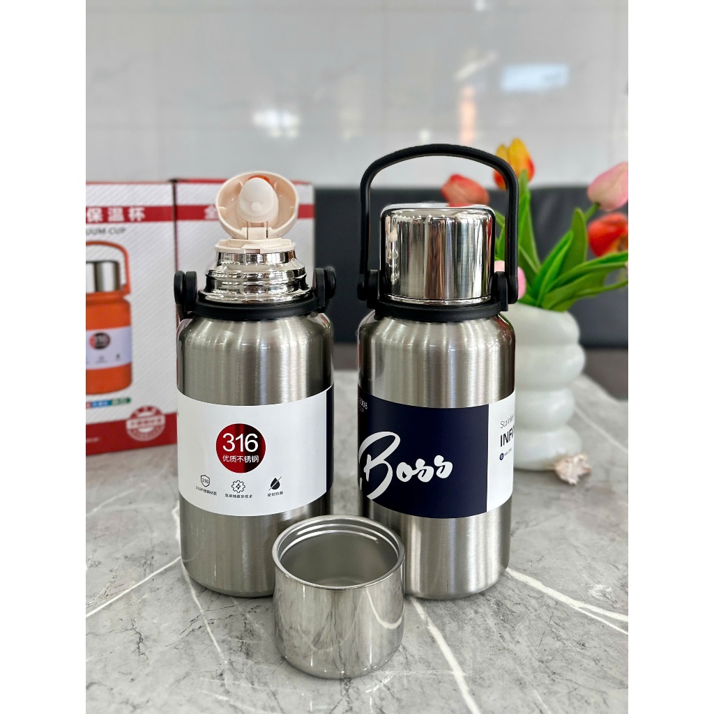 BÌNH GIỮ NHIỆT BOSS INOX 316 4 LỚP