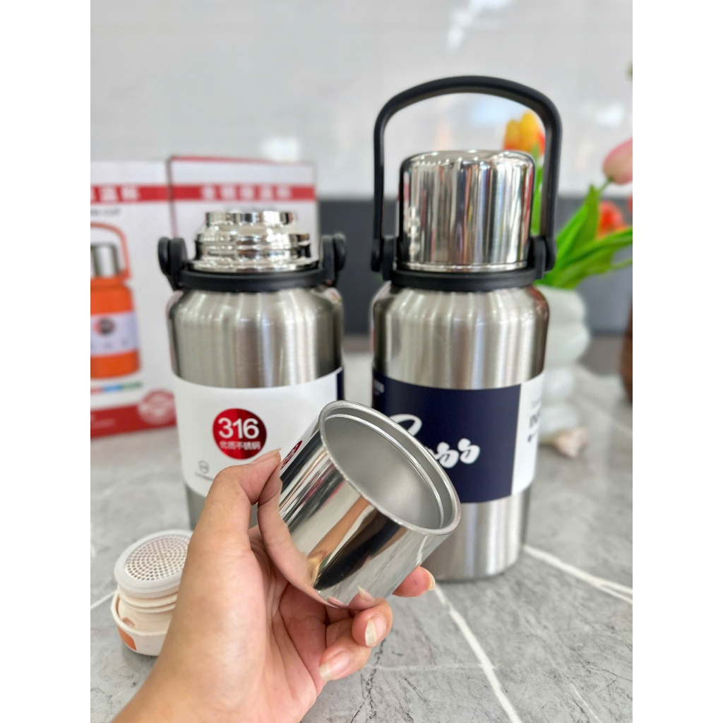 BÌNH GIỮ NHIỆT BOSS INOX 316 4 LỚP