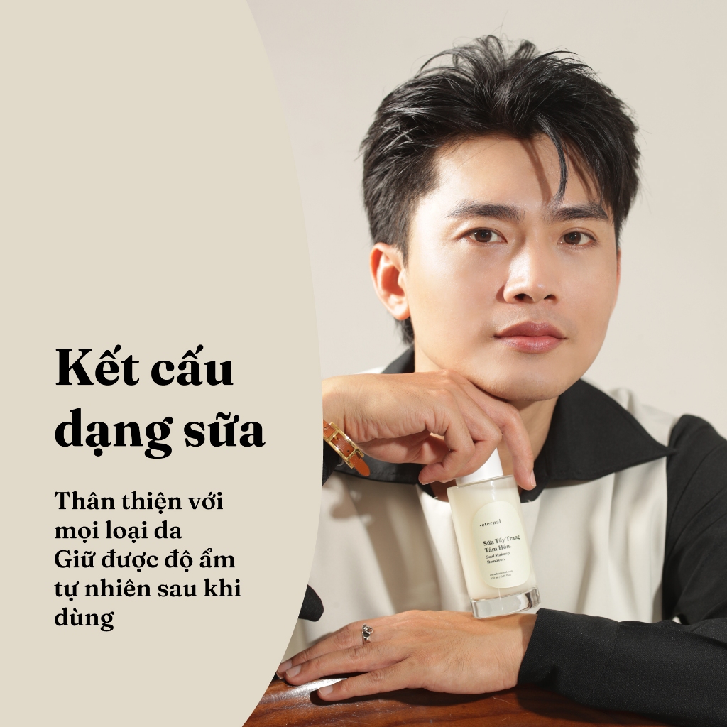 Sữa Tẩy Trang Tâm Hồn Vitamin E 100ml - Sạch Sâu, Giảm Mụn