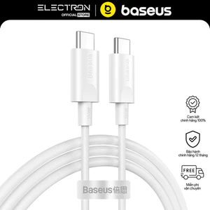 Cáp sạc nhanh, siêu bền Baseus Xiaobai Series Type-C 100W (20V/5A,Type C Quick Charging & Sync Data TPE Cable)