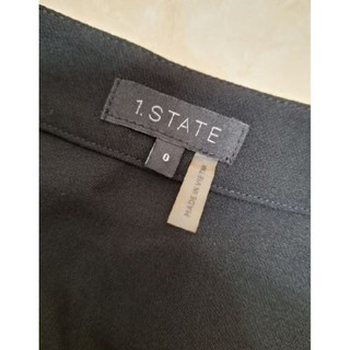 Váy ngắn đen vnxk dư 1.STATE