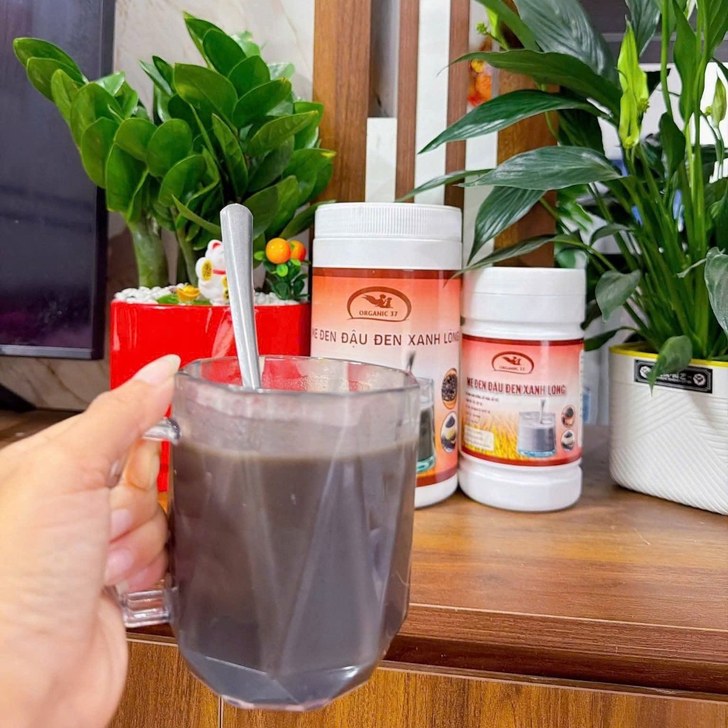 [NGUYÊN CHẤT] Bột Ngũ Cốc Mè Đen Đậu Đen Organic - Dinh Dưỡng Đen Tóc, Lợi Sữa, Hỗ Trợ Giảm Cân