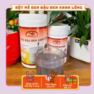 Bột Ngũ Cốc Mè Đen Đậu Đen Organic - Dinh Dưỡng Đen Tóc, Lợi Sữa, Hỗ Trợ Giảm Cân