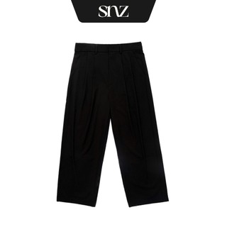 Quần Âu Trousers SNAZZY Unisex Nam Nữ Chất Liệu Kaki Chính Hãng - CLASSIC BLACK