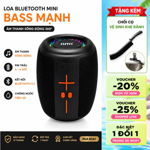 Loa Bluetooth HM-805 Không Dây - Âm Thanh Cực Hay, Bass Căng - Công Suất Lớn - Chống Nước IPX4