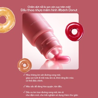 Bộ Đôi Son Dưỡng Môi Có Màu LANEIGE DONUT DELIGHT LIP SERUM DUO