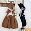 Set xinh cho bé gái Hàn Quốc, Váy cho bé gái chấm bi 2 dây dáng bí phồng 10-30kg Sunny Kids