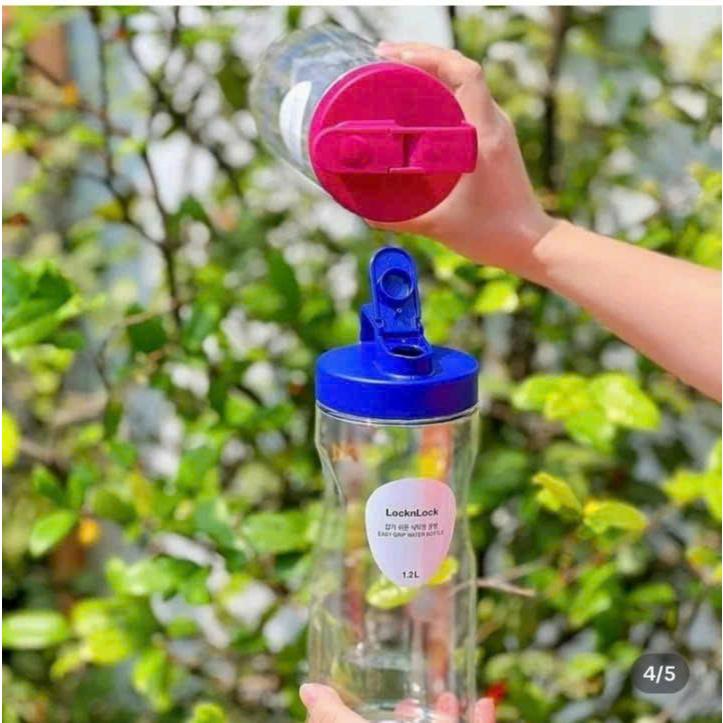 LOCK&LOCK Bình Nhựa LOCK&LOCK 1,2L đùng Dung Tích 1,2L Tiện Lợi Sử Dụng Hàng Ngày Cho Nước Hoặc Đồ Uống Yêu Thích