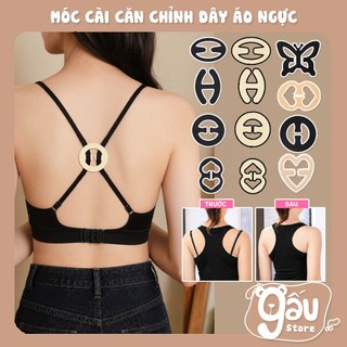Set 2 Móc Cài Căn Chỉnh Dây Áo Ngực, Kẹp Cố Định Dây Áo Lót, Móc Cài Giúp Giấu Dây Áo Ngực Tiện Dụng