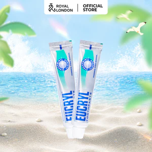 Combo 2 Kem đánh răng Eucryl hỗ trợ làm trắng răng (2x62g)