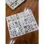 Set 5 tấm hình xăm Nhân Vật Hoạt Hình không trùng mẫu, kích thước 16 * 8,5 cm