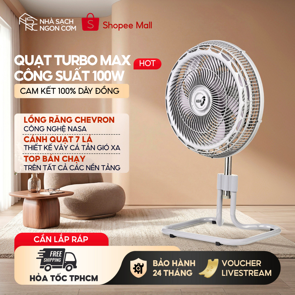Quạt sàn Turbo Max 100W ASIAVina VY646990