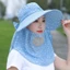 Mũ Chống Nắng Vành Rộng Có Khẩu Trang 🌞 Chống UV, Thoáng Khí, Gấp Gọn Nam Nữ