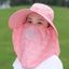 Mũ Chống Nắng Vành Rộng Có Khẩu Trang 🌞 Chống UV, Thoáng Khí, Gấp Gọn Nam Nữ