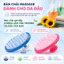 Lược Gội Đầu Massage Tsubaki và Shampoo Massage Lược Massage gội đầu VeSS - Mềm JS-502, VeSS JS-500