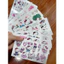 Set 5 tấm hình xăm Nhân Vật Hoạt Hình không trùng mẫu, kích thước 16 * 8,5 cm