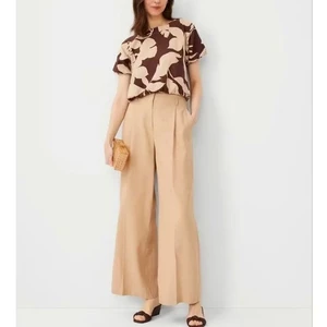 Quần suông pha linen Ann.Tay* bigsize - dư xịn