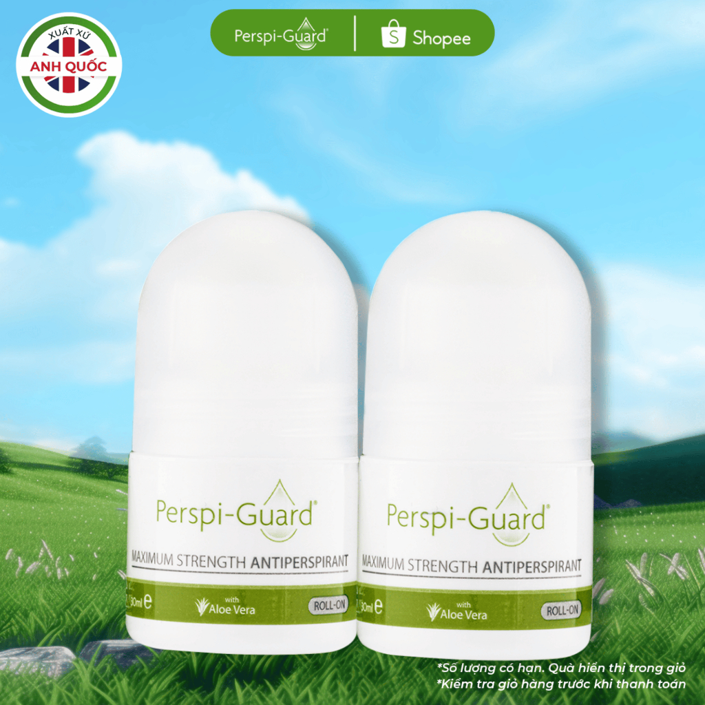 Combo 2 Lăn khử mùi ngăn mồ hôi cao cấp 3-5 ngày Perspi-Guard 30ml/chai