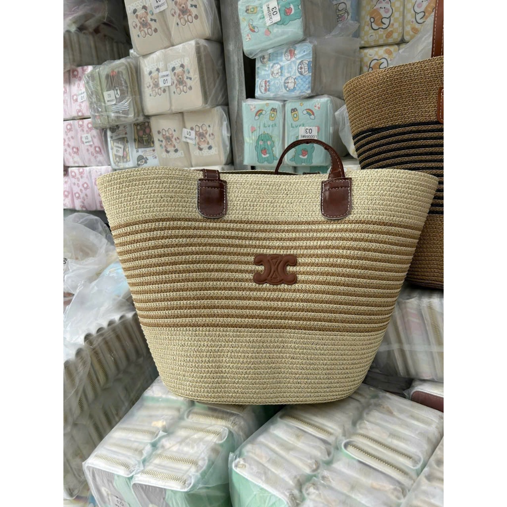 Set Mũ Cói Đi Biển Nữ 👒 Hot Trend – Chống Nắng, Đi Du Lịch, Chụp Ảnh Siêu Xinh