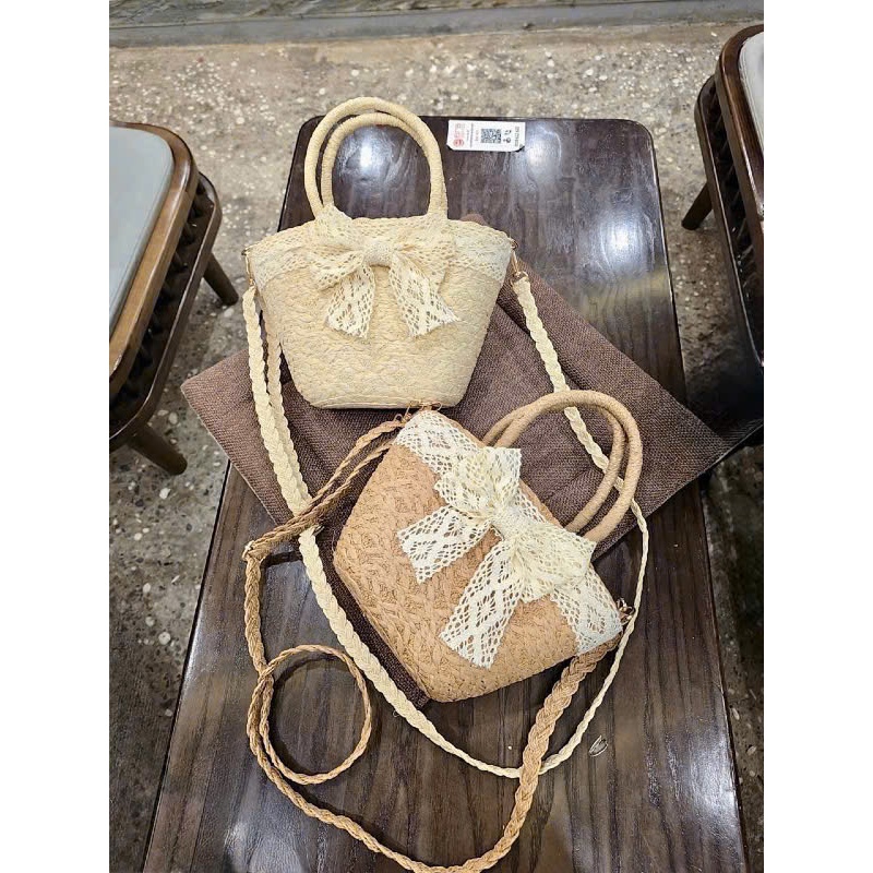 Set Mũ Cói Đi Biển Nữ 👒 Hot Trend – Chống Nắng, Đi Du Lịch, Chụp Ảnh Siêu Xinh