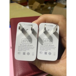 Củ cáp 67w supervooc sạc siêu nhanh, không đơ không nóng...(phukienmk10)