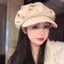 Mũ Beret Nữ Xếp Ly 👒 Phong Cách Hàn Quốc, Vintage, Dễ Phối Đồ, Đi Chơi Chụp Ảnh
