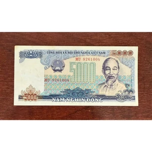 Viet Nam 5.000 đồng 1987 ( Seri khác hình)
