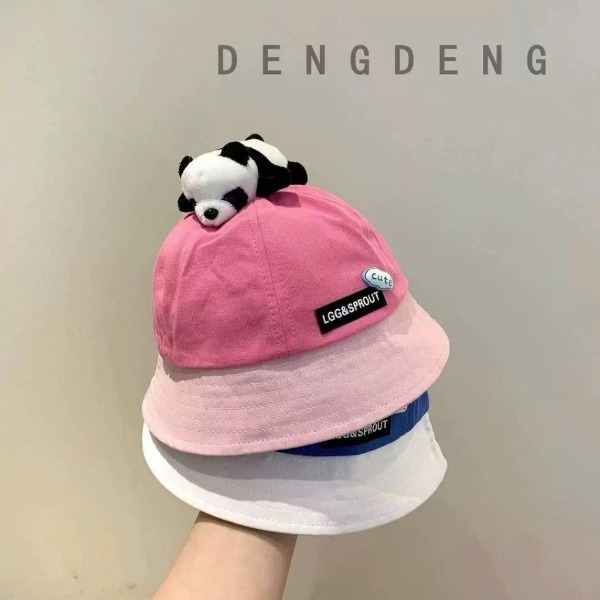 Mũ gấu trúc vành rộng cho bé từ 8 tháng đến 3 tuổi
