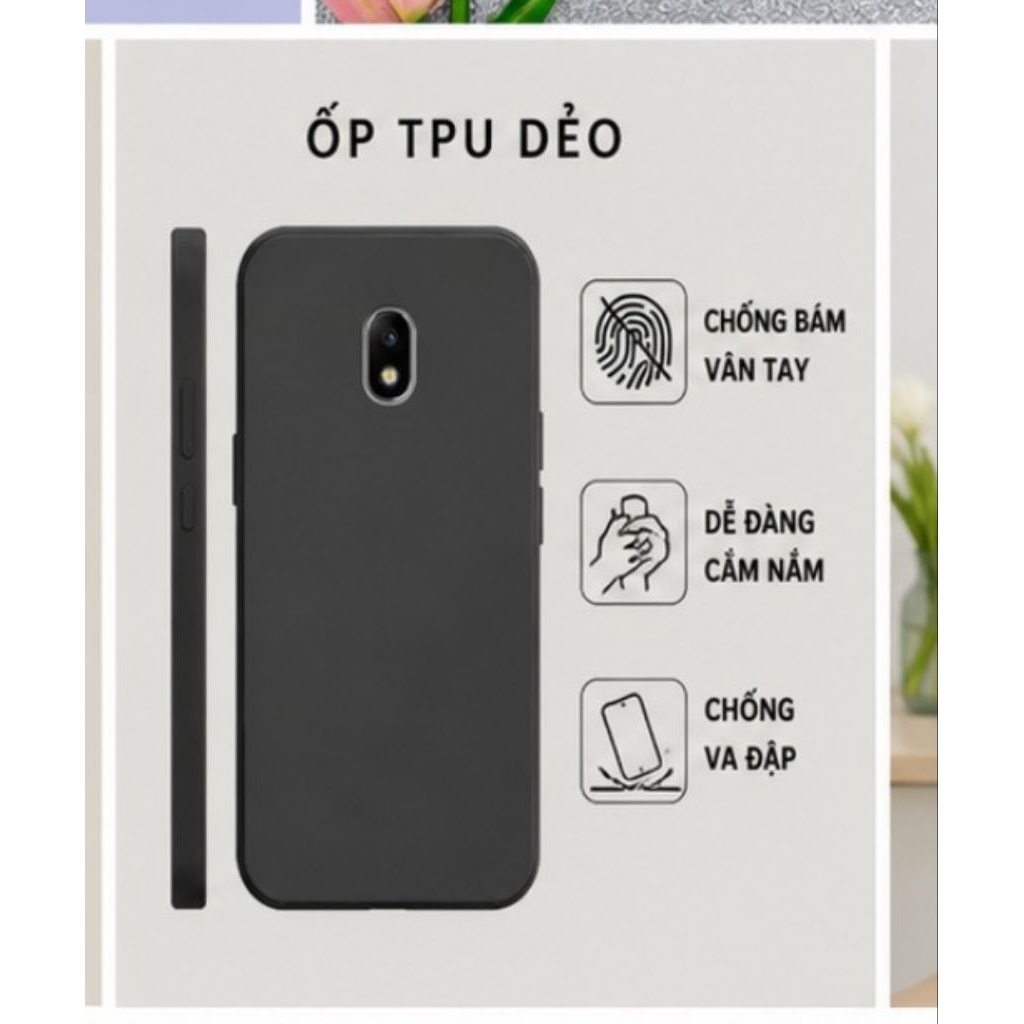 Ốp Lưng SamSung Galaxy J7 Pro/J730 - Black(Đen)