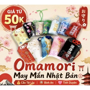 Túi phước may mắn Omamori Nhật Bản với nhiều ý nghĩa