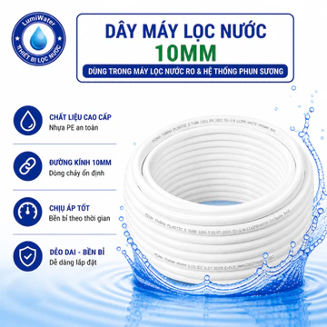 5m Dây Máy Lọc Nước 10mm - (Dùng Trong Máy Lọc Nước RO-Hệ Thống Phun Sương)