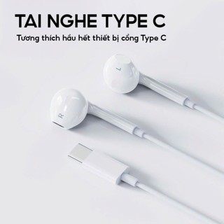 [SIÊU HOT] Tai nghe Type C nghe nhạc chơi game bass hay gọi thoại có mic....(phukienmk10)