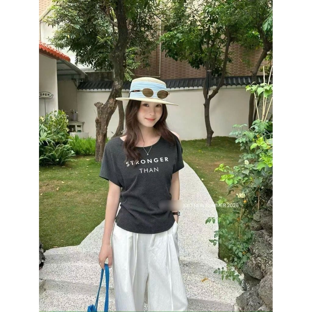 [𝑯𝒂 𝑨𝒏𝒉] Áo Cộc Phông Khoét Vai QCL1