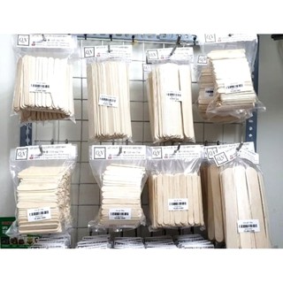 Que gỗ kem làm handmade nhiều size – Thanh gỗ que kem DIY làm mô hình, trang trí, thủ công mỹ thuật