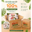Khăn vải khô đa năng Zizou Tropical Premium 500G+100G Cho Mẹ và Bé Dùng Thay Khăn Sữa, Thay Khăn Lau Mặt Skincare.