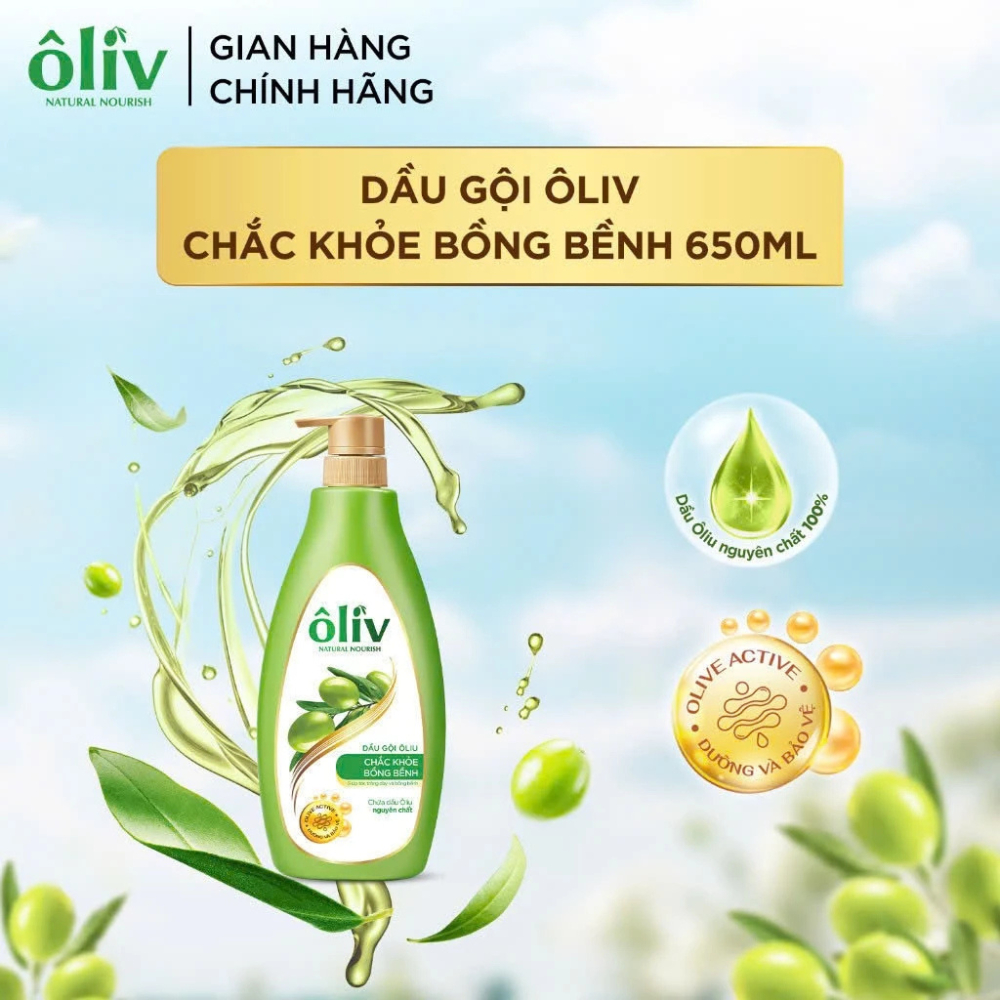 Dầu Gội Ôliu Chắc Khỏe Ngăn Gãy Rụng 1 Lít - Nuôi dưỡng tóc chắc khỏe | BigBuy360 - bigbuy360.vn