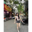 𝑪𝒉𝒐𝒄𝒐•Áo Crotop Nhún Bèo Chấm Bi New