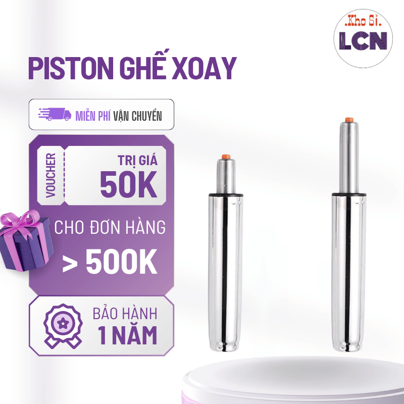Piston ghế/ Ben hơi ghế xoay văn phòng D100 D120 D160 INOX KHÔNG GỈ, ghế văn phòng, Piston hàng loại 1 chất lượng cao