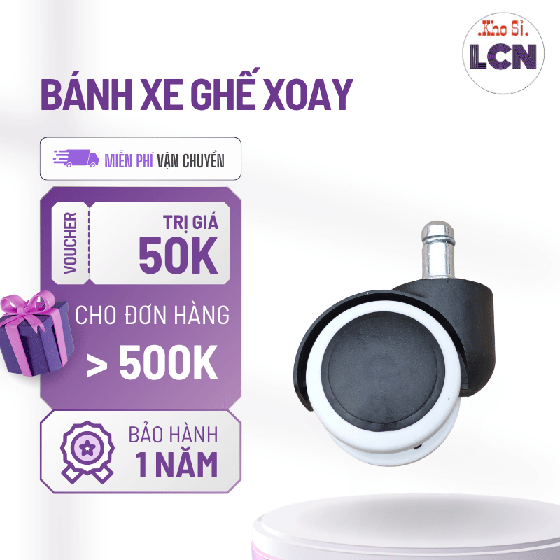 Bánh xe ghế, Ghế thay thế xoay 360 độ, Văn phòng bánh xe tắt tiếng 2 inch đa năng