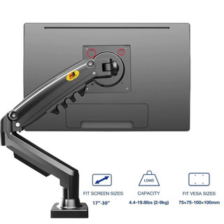 Giá Treo Màn Hình Máy Tính North Bayou NB-F80 (17 - 30 Inch) - Hàng Chính Hãng, Xoay 360 Độ