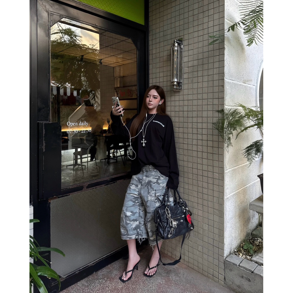 ÁO TAY DÀI LONG SLEEVE FORM BOXY "PRIVATE MEMBER" WONDERSTU - UNISEX