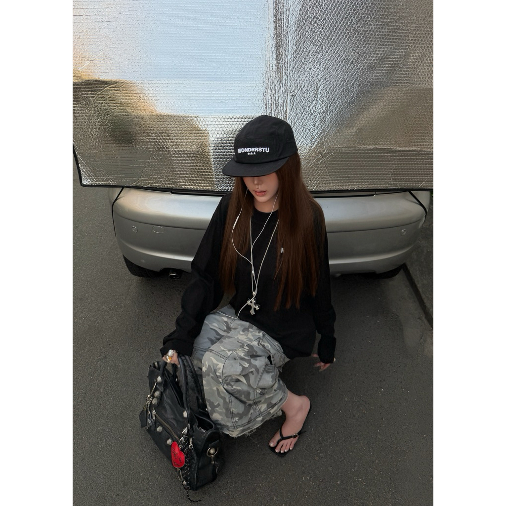 NÓN 5 PANEL "CLASSIC LOGO CAMP CAP" WONDERSTU