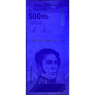 [SƯU TẦM QUỐC TẾ] 500 Triệu Bolivares Venezuela 2020 Siêu Lạm Phát Sưu tầm Hiếm