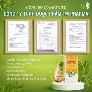Tinh Dầu Răng Miệng Freshcare Thảo Dược Giúp Làm Sạch Răng Miệng, khử Mùi Hôi - Nuyễn Quyên Store