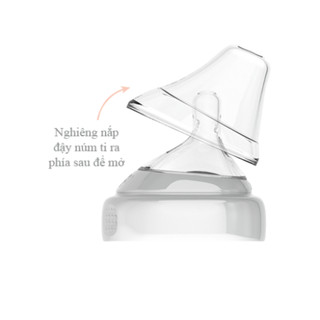 Núm Ti Bình Sữa Hegen - Sản phẩm Chính Hãng, Núm Silicon mềm mại Chống Sặc Chống Đầy Hơi