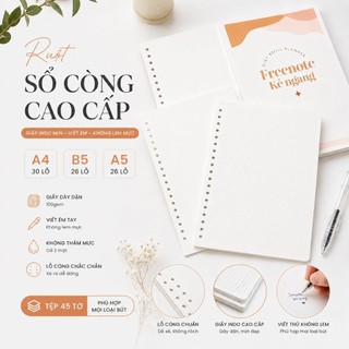 𝑹𝒖𝒐̣̂𝒕 𝑺𝒐̂̉ 𝑪𝒐̀𝒏𝒈 – 𝑮𝒊𝒂̂́𝒚 𝑰𝒏𝒅𝒐 𝑪𝒂𝒐 𝑪𝒂̂́𝒑 𝑨4 30 𝑳𝒐̂̃ / 𝑩5 20 𝑳𝒐̂̃ / 𝑨5 20 𝑳𝒐̂̃ – 𝑮𝒊𝒂̂́𝒚 𝑴𝒊̣𝒏, 𝑲𝒉𝒐̂𝒏𝒈 𝑳𝒆𝒎, 𝑻𝒆̣̂𝒑 45 𝑻𝒐̛̀