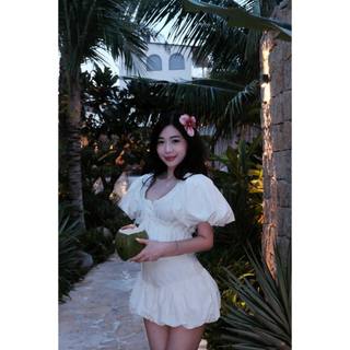 CHÂN VÁY BÍ PHỒNG - CÓ QUẦN TRONG - PHOM NHỎ