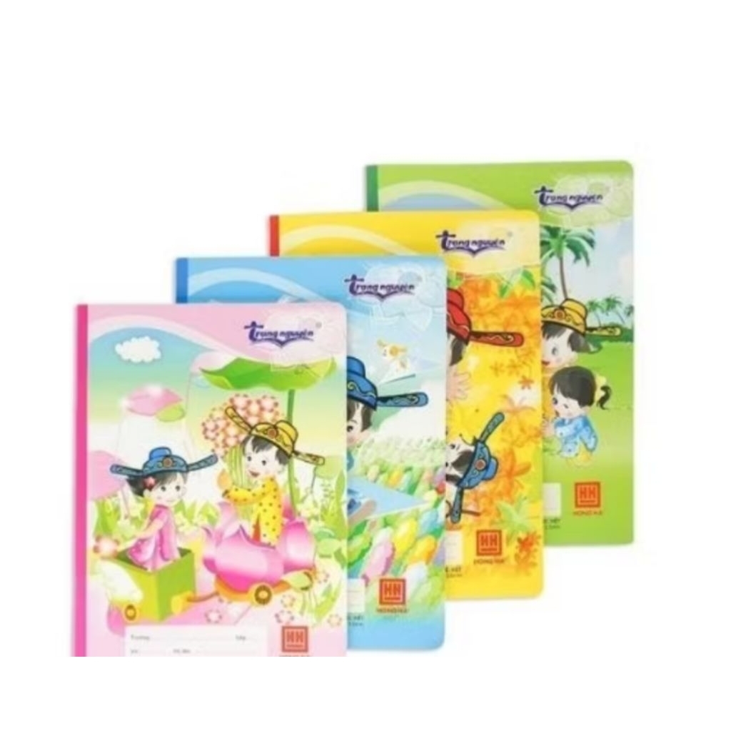 10 quyển vở ô ly Hồng Hà